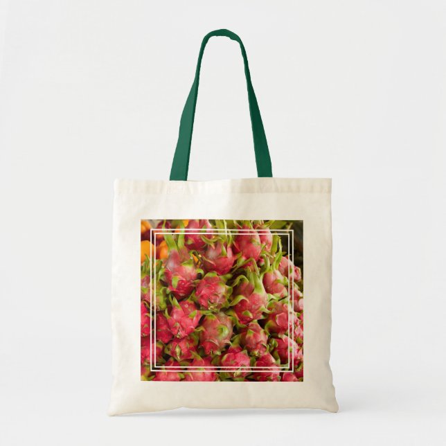 Drachenfrucht | Can Duoc Markt Tragetasche (Vorne)