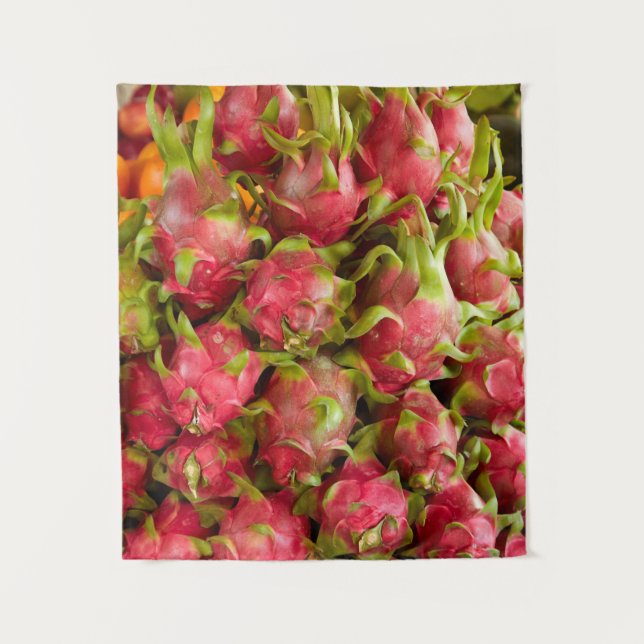 Drachenfrucht| Markt für Dosen Wandteppich (Vorderseite)