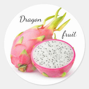 Drachenfrucht Runder Aufkleber