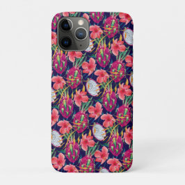 Drachenfrucht Tropisch Blumig Modern Grüne Palme Case-Mate iPhone Hülle