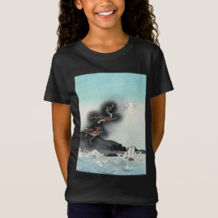 Drachenfurie-Seeschlacht um den Fuji, Japan T-Shirt