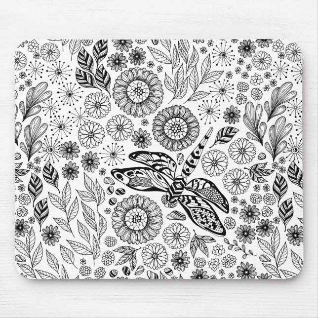 Drachengarten Mousepad (Vorne)