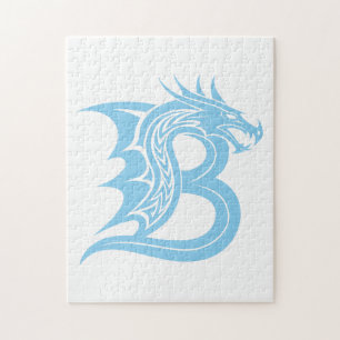 Drachengestalteter Buchstabe B, Drachenalphabet, M