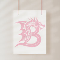 Drachengestalteter Buchstabe B, Drachenalphabet, M