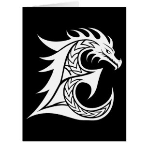 Drachengestalteter Buchstabe E, Drachenalphabet, M