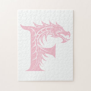 Drachengestalteter Buchstabe F, Drachenschrift, Mo