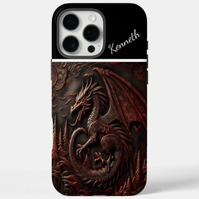 Drachengipfel iPhone 16 Pro Max Hülle (Rückseite)