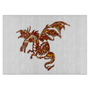 Drachenglas Schneidebrett