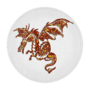 Drachenglas Schneidebrett