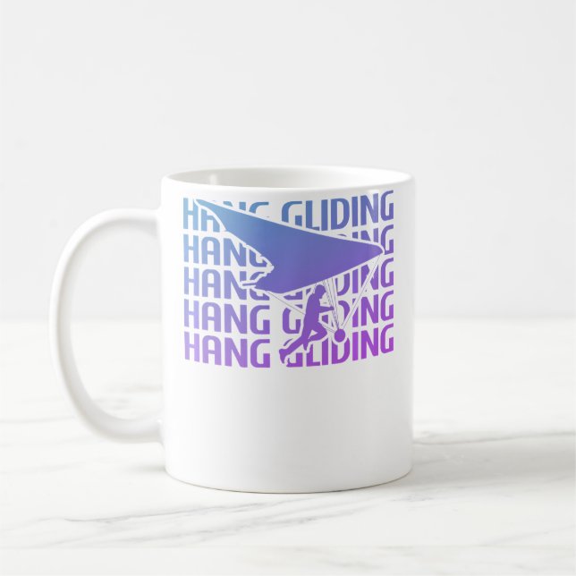 Drachengleiten Hängegleiter Kaffeetasse (Links)