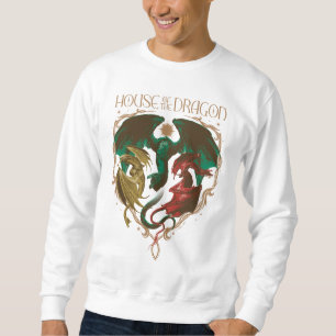Drachenhaus Drachenschild Sweatshirt