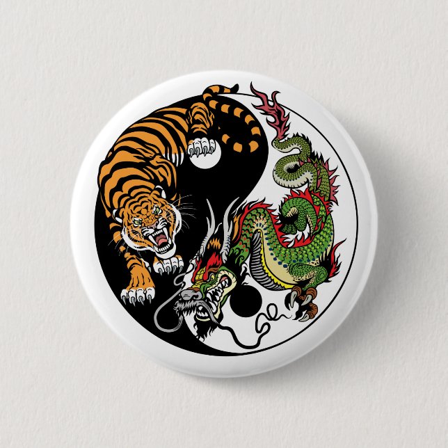 Drachenjang-Symbol Button (Vorderseite)