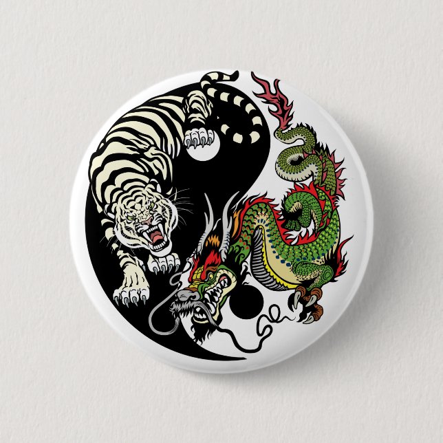 Drachenjang-Symbol Button (Vorderseite)