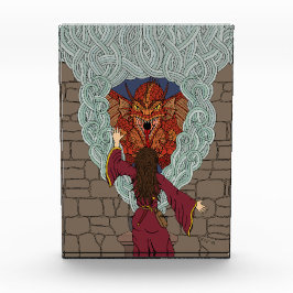 Drachenjubeln Fotoblock