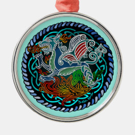 Drachenkekse Ornament Aus Metall