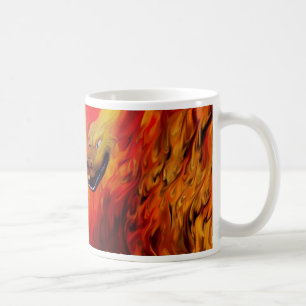 Drachenklatsche - Roter Drache Kaffeetasse