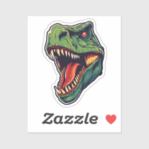 Drachenkopf Aufkleber