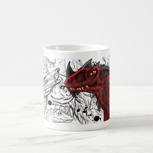 Drachenkunst Kaffeetasse (Mittel)