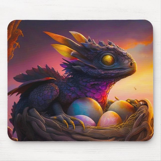 Drachenkunst Mousepad (Vorne)