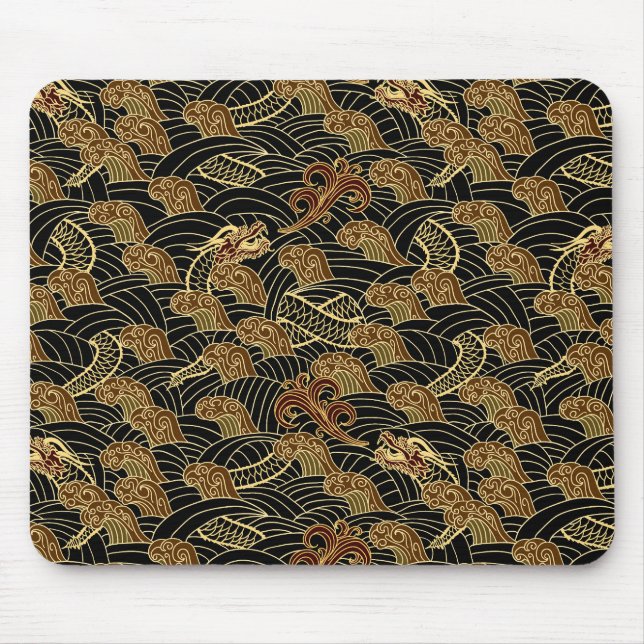 Drachenmuster Mousepad (Vorne)