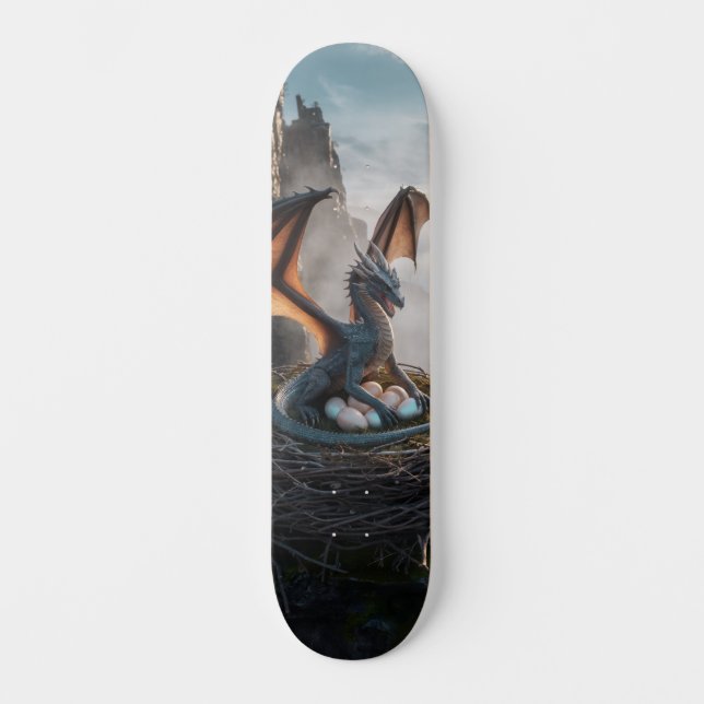 Drachennest Skateboard (Vorderseite)