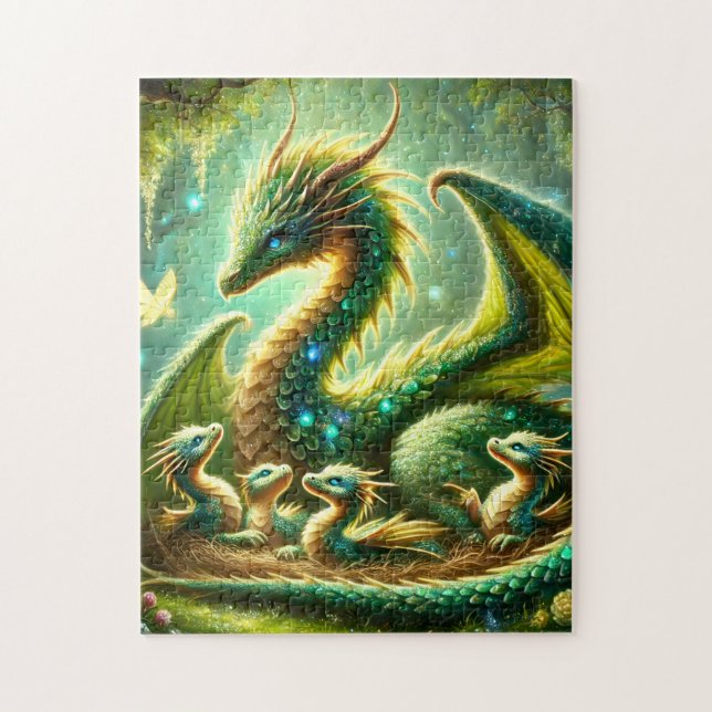 Drachenpuzzle (Vertikal)