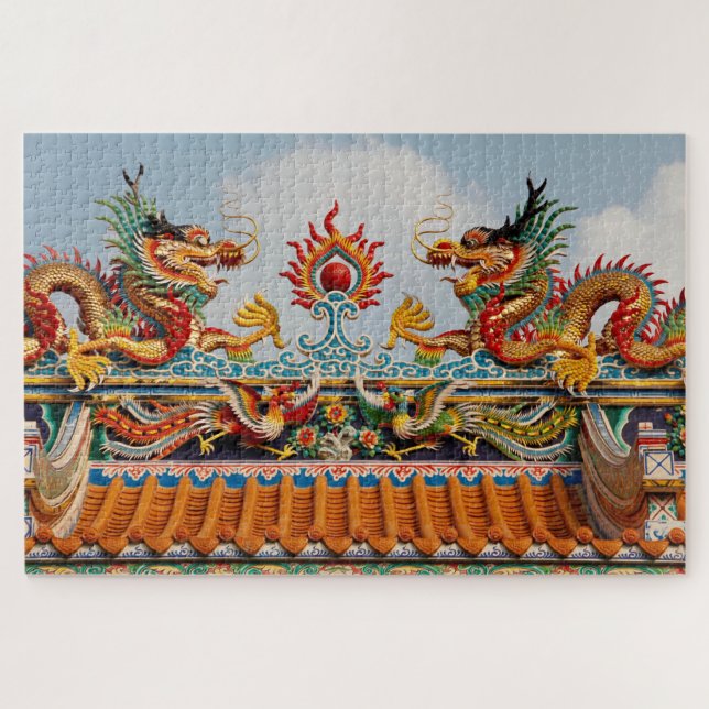 Drachenpuzzle (Horizontal)