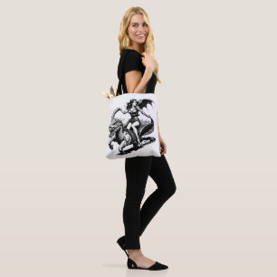 Drachenreiter-Tasche – Epische Fantasy-Kunst Tasche
