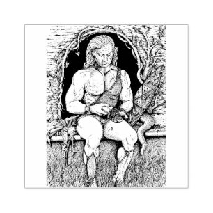 DRACHENSCHATZ, KRIEGER, GOLDENE TASCHE, HÖHLE, VER GUMMISTEMPEL