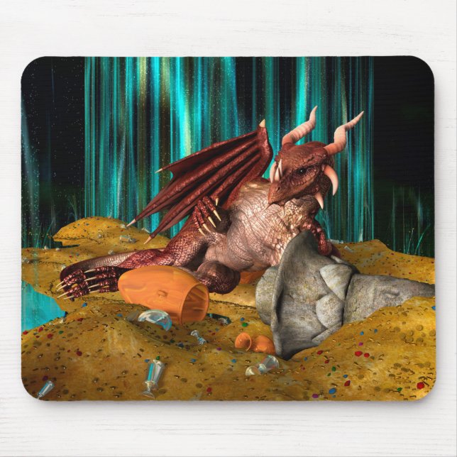 Drachenschatz Mousepad (Vorne)
