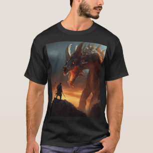 "Drachenschlag auf dem Berg" T-Shirt