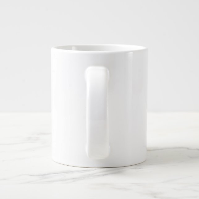 Drachenschlag Jumbo-Tasse (Rückseite)