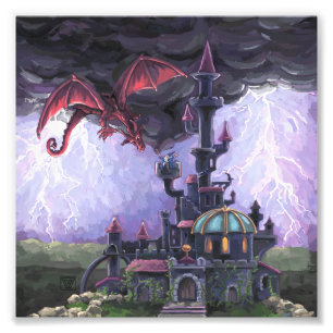 Drachenschloss Fotodruck