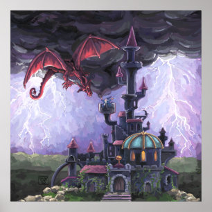 Drachenschloss Poster