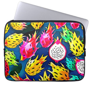 Drachenschuppenfrucht-Musterkunst Laptopschutzhülle