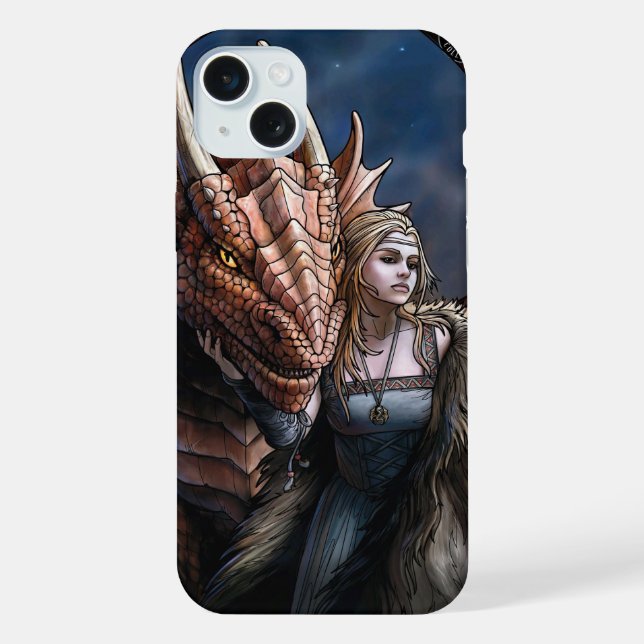 Drachenschützer iPhone 15 Plus Hülle (Rückseite)