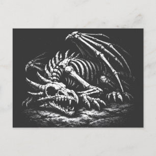 Drachenskelett — von BurnsInHell Postkarte