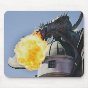 Drachenstatue zum Feueratmen Mousepad
