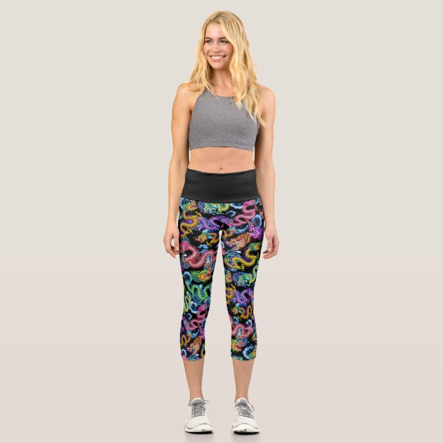 Drachensturm Capri Leggings (Vorderseite)
