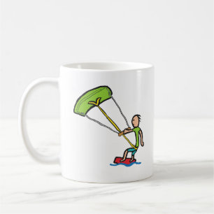 Drachensurfen Kaffeetasse
