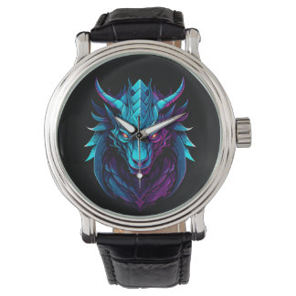 Drachensymbol Armbanduhr
