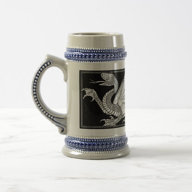 Drachentasse Bierglas (Links)