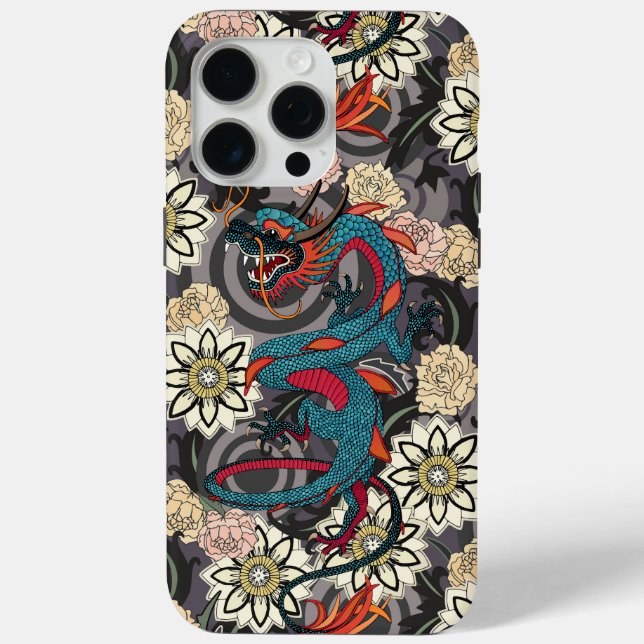 Drachentattoo dunkel Case-Mate iPhone hülle (Rückseite)