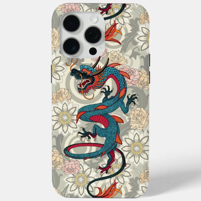 Drachentattoo hell Case-Mate iPhone hülle (Rückseite)