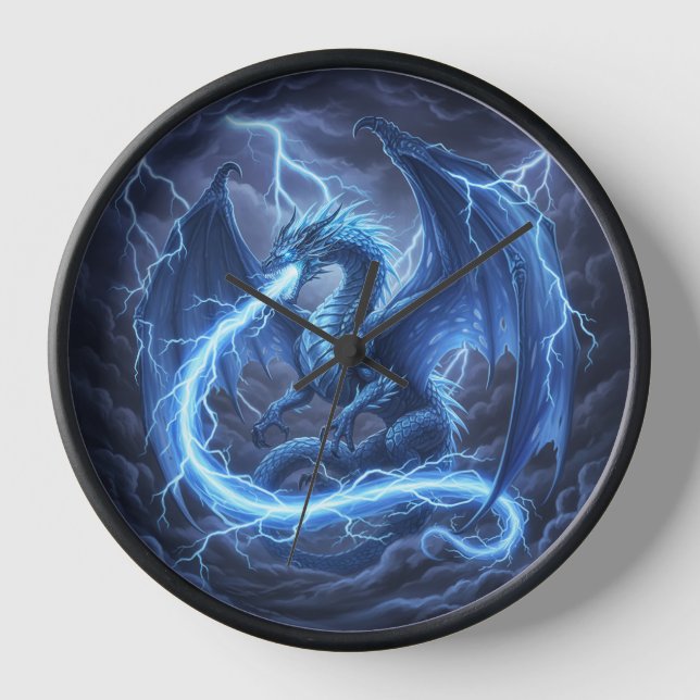 Drachenuhr Uhr (Vorderseite)