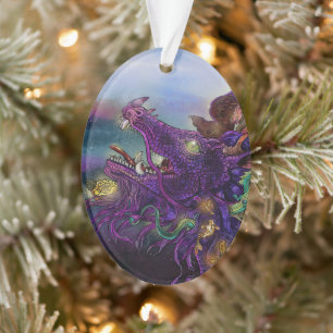 Drachenverzauberung Ornament