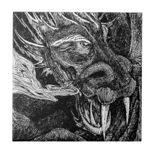 Drachenziegel Fliese