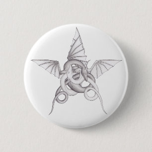 DrachePentagram Button