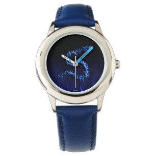 Draco-Drache scherzt Einfassungs-Edelstahl-Uhr Armbanduhr