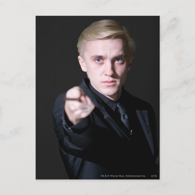 Draco Malfoy 2 Postkarte (Vorderseite)